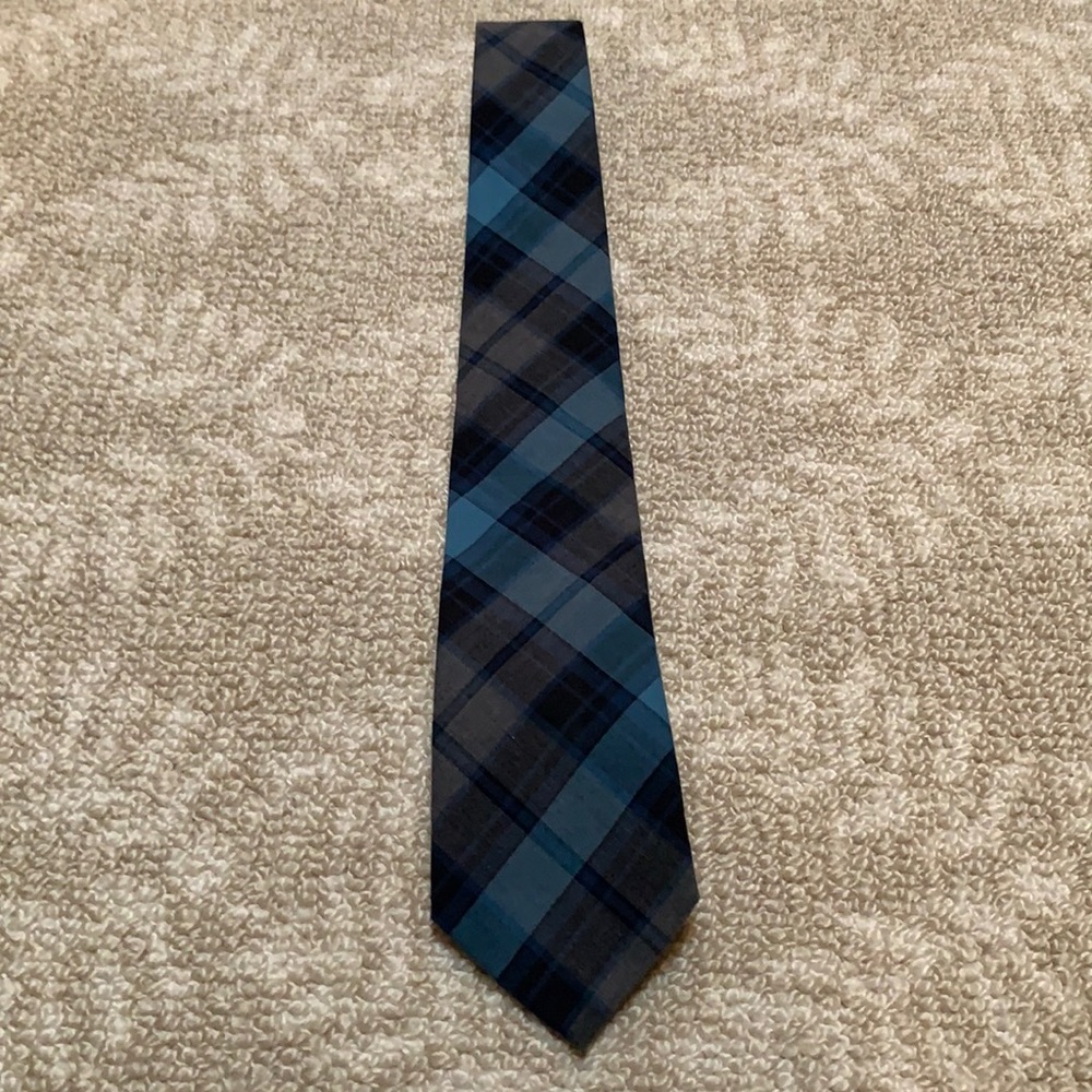 JCrew men’s plaid tie - NWOT